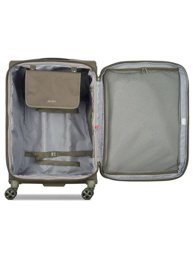 Delsey Helium DLX Medium Checked - Expandable Spinner 25"