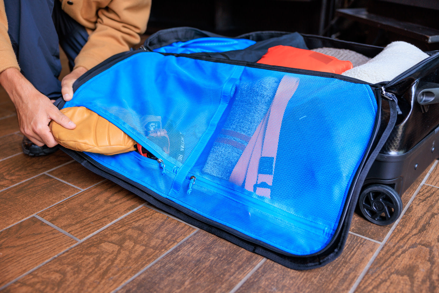 Gregory Alpaca Wheeled Duffel 100L - Slate Blue