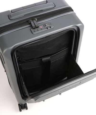 Porsche Design Roadster Hardcase Spinner Expandable with Front Pocket Carry-On 21"