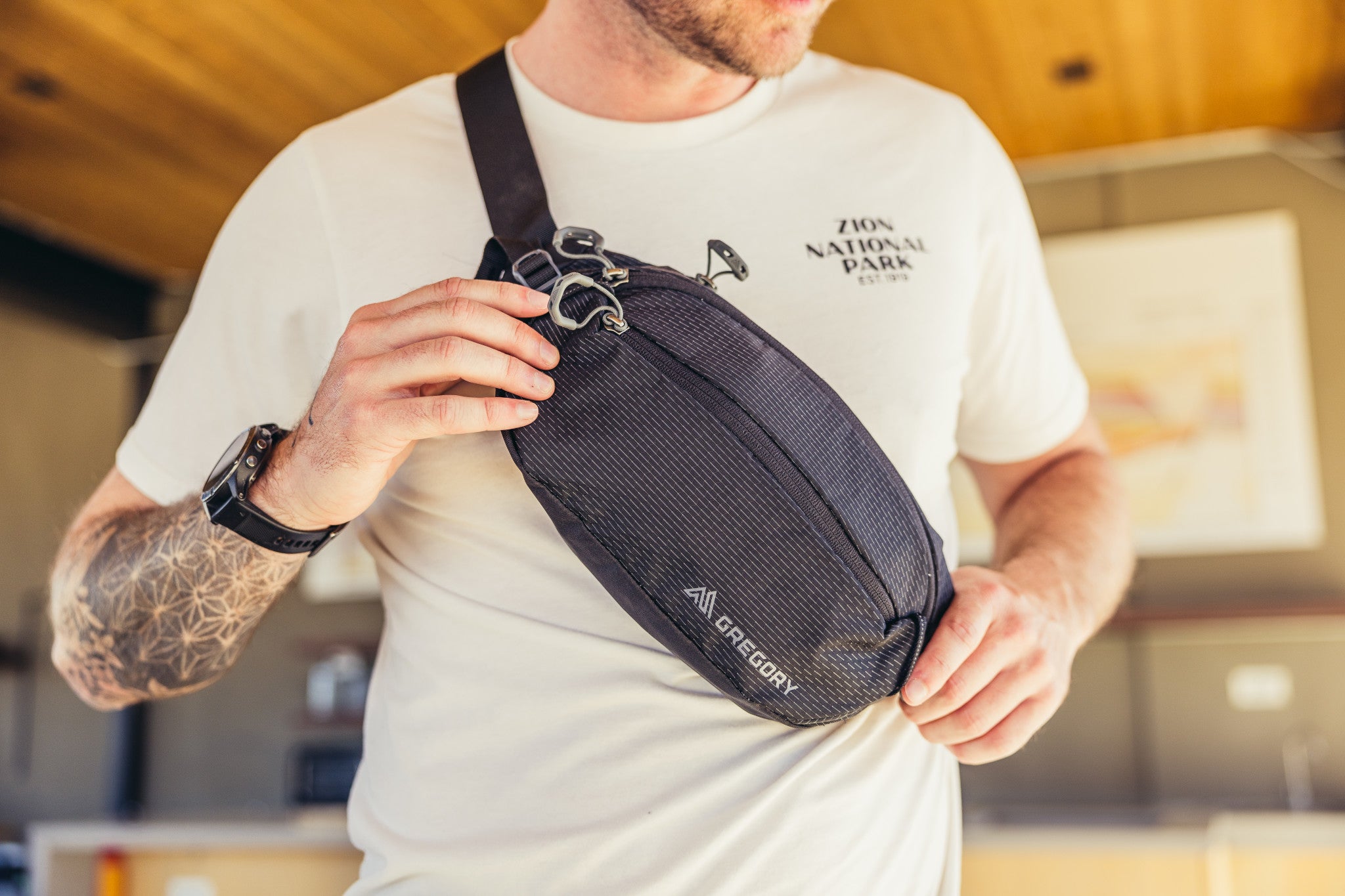 Gregory Nano Waistpack - Sage White