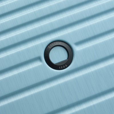 Delsey Cosmique Expandable Spinner - Light Blue detail