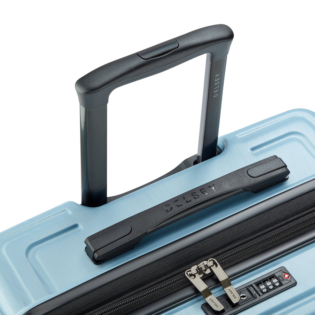 Delsey Cosmique Expandable Spinner - Light Blue detail