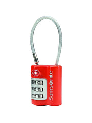 3 Dial Travel Sentry Cable Combination Lock - Voyage Luggage