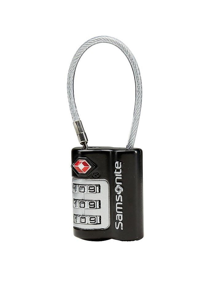 3 Dial Travel Sentry Cable Combination Lock - Voyage Luggage