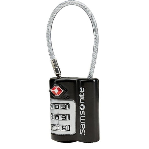 3 Dial Travel Sentry Cable Combination Lock - Voyage Luggage