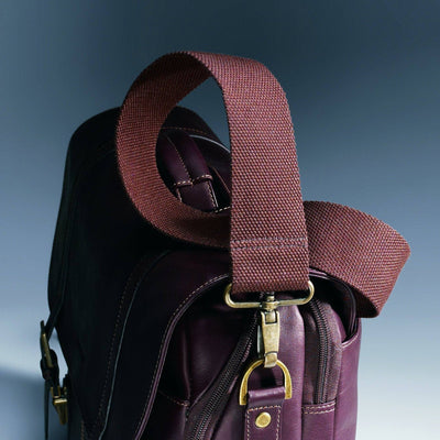 Samsonite Colombian Leather Flapover Case Brown, image 6