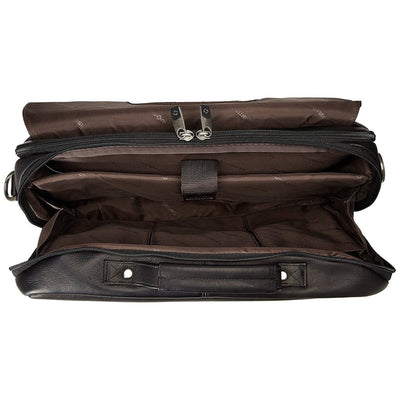 Samsonite Colombian Leather Flapover Case Brown, image 7