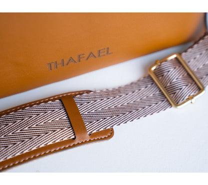 Thafael Crossbody Travel Bag – Anti-Theft, Vegan Cactus Leather (Limited Edition)