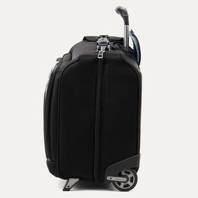 Travelpro Platinum Elite Rolling Garment Bag Shadow Black, side profile