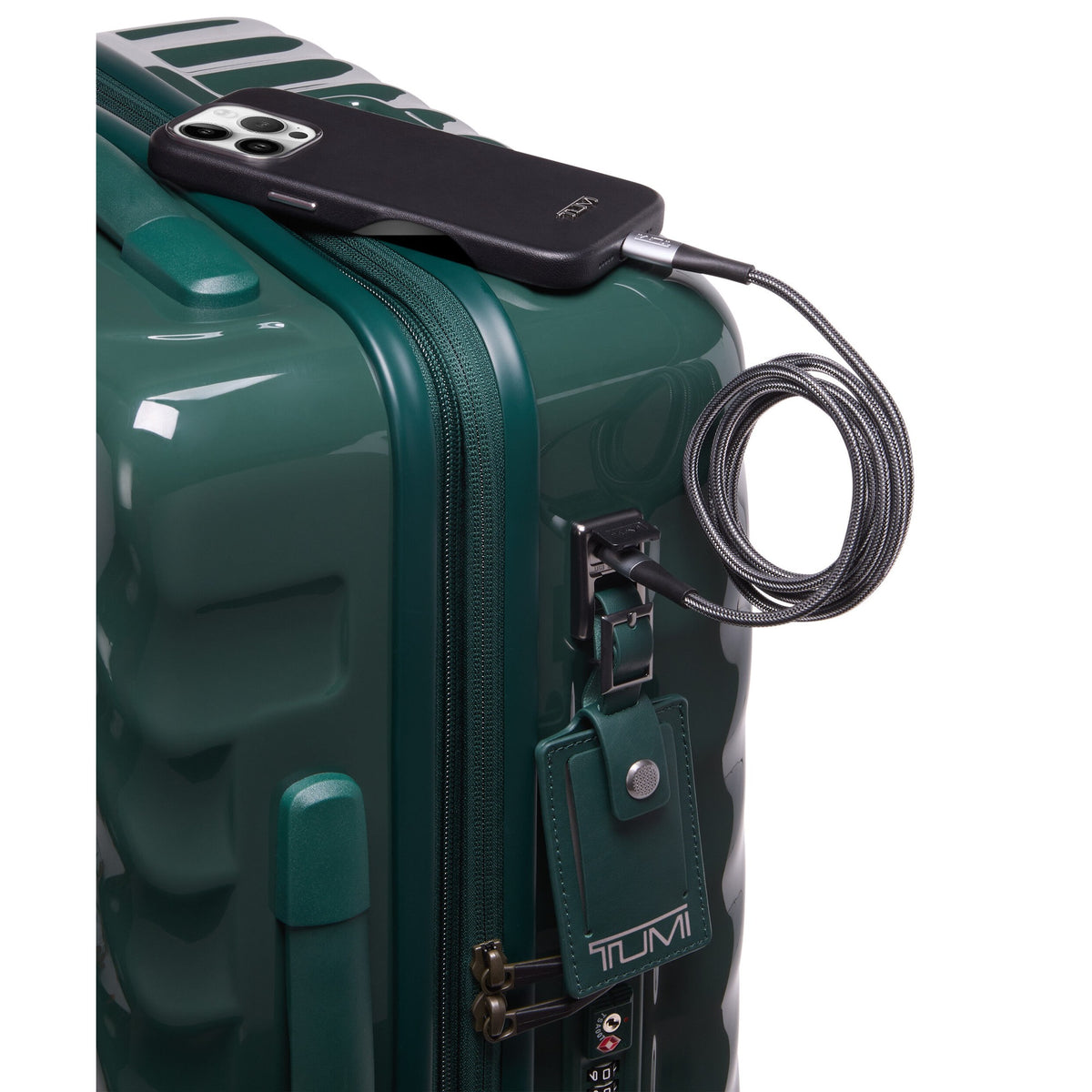 Tumi 19 Degree International Expandable 4 Wheeled Carry-On deep pine, image 7