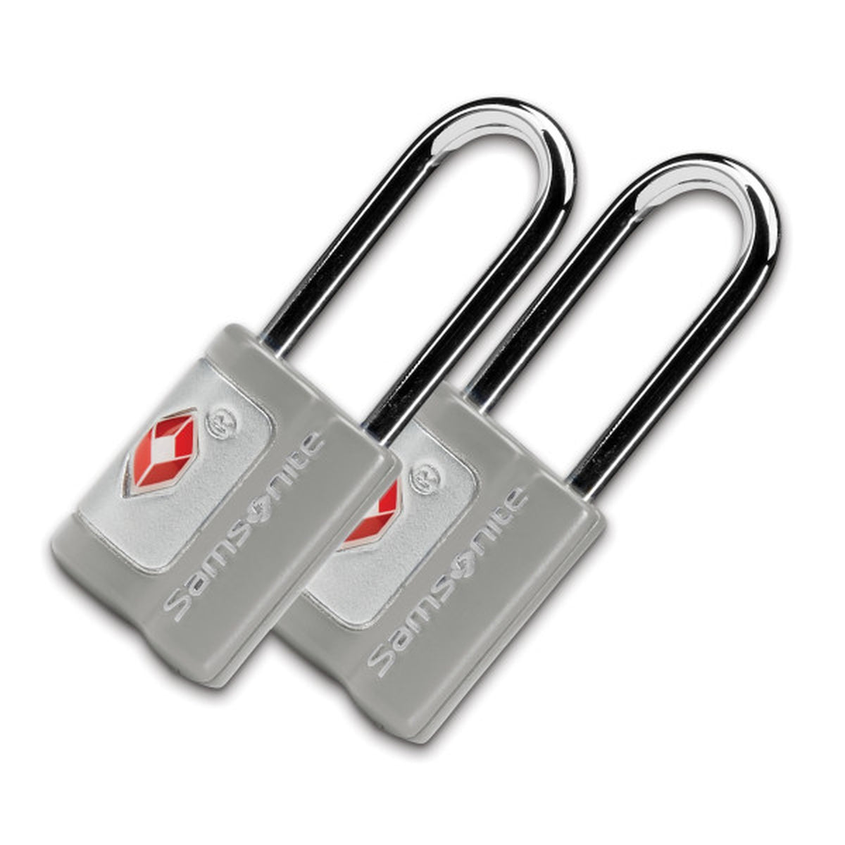 Locks 2 Pack Travel Sentry Key Lock Light Grey FRONT