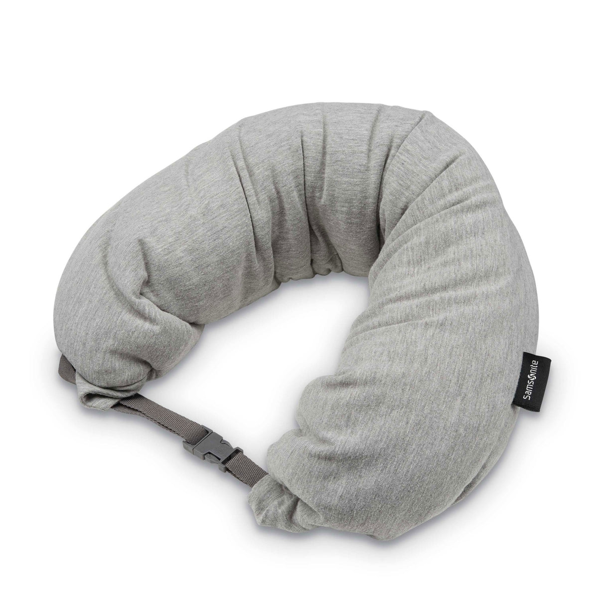 3-In-1 Microbead Neck Pillow Frost Grey FRONT
