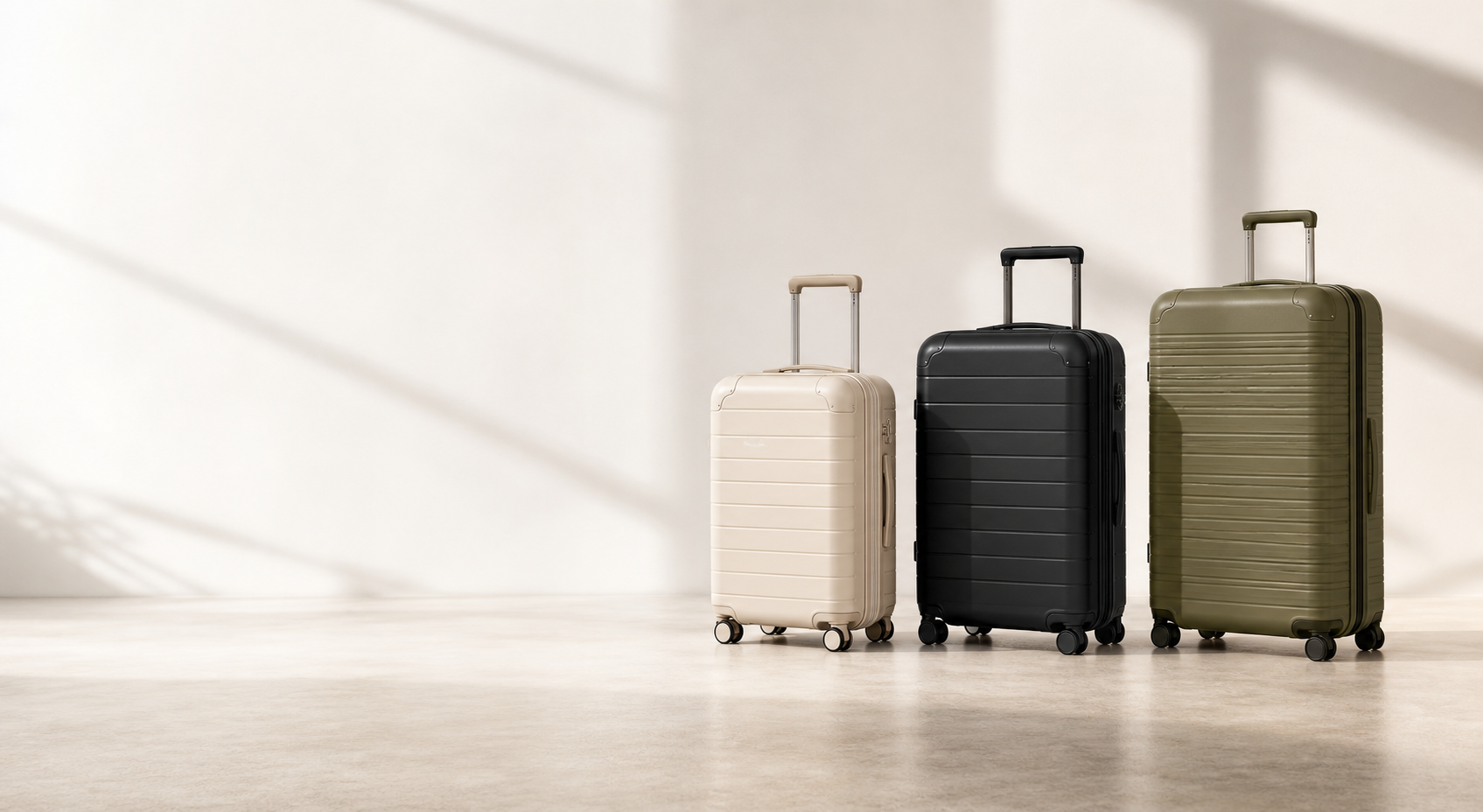 Luggage arranged for the Voyage sale